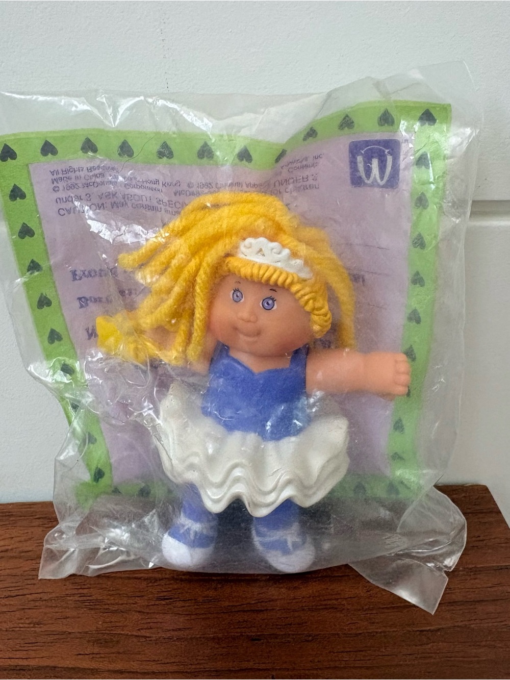 Vintage 1992 Cabbage Patch Kids Ballerina Ali Marie McDonald's Happy Meal Toy